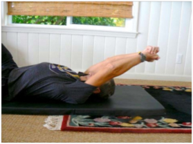 The supine stretch in flexion