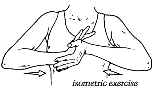 Figure 1 - Isometric exercise